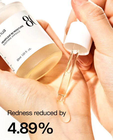 HEARTLEAF 80% HYDRATERENDE KALMERENDE AMPOULE