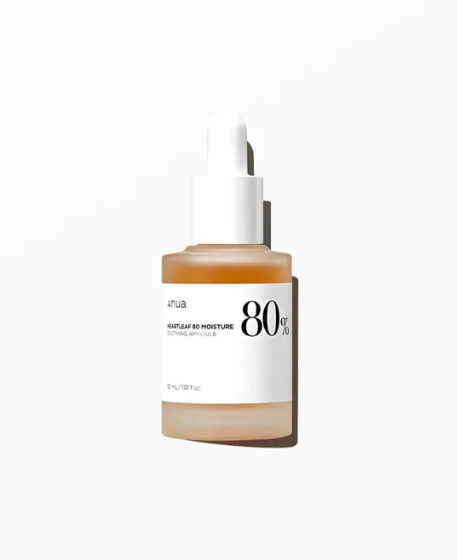 HEARTLEAF 80% HYDRATERENDE KALMERENDE AMPOULE